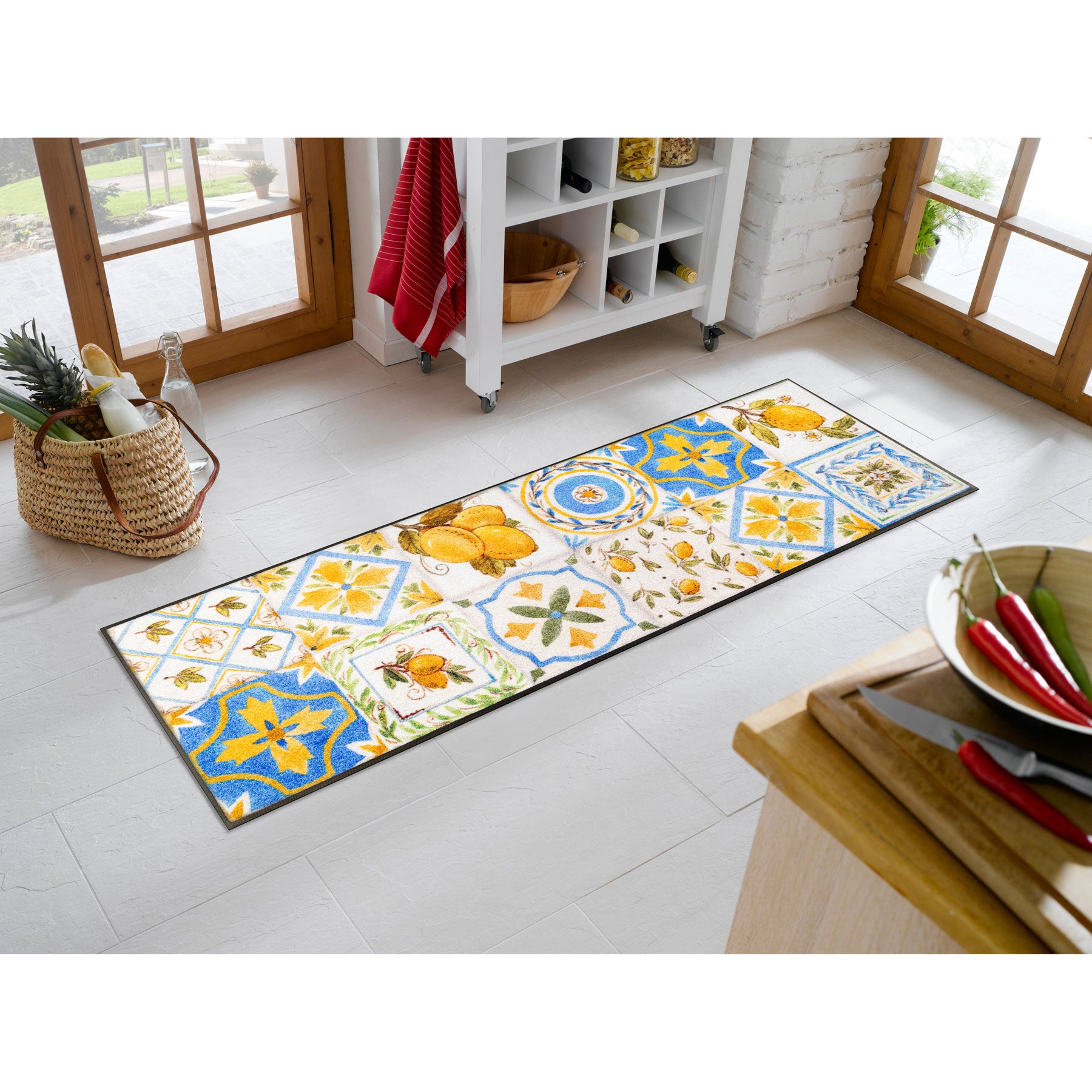 Teppichläufer 60x180 Limoni gelb