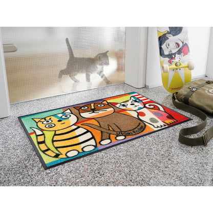 Fußmatte 50x75 Miezentreffen