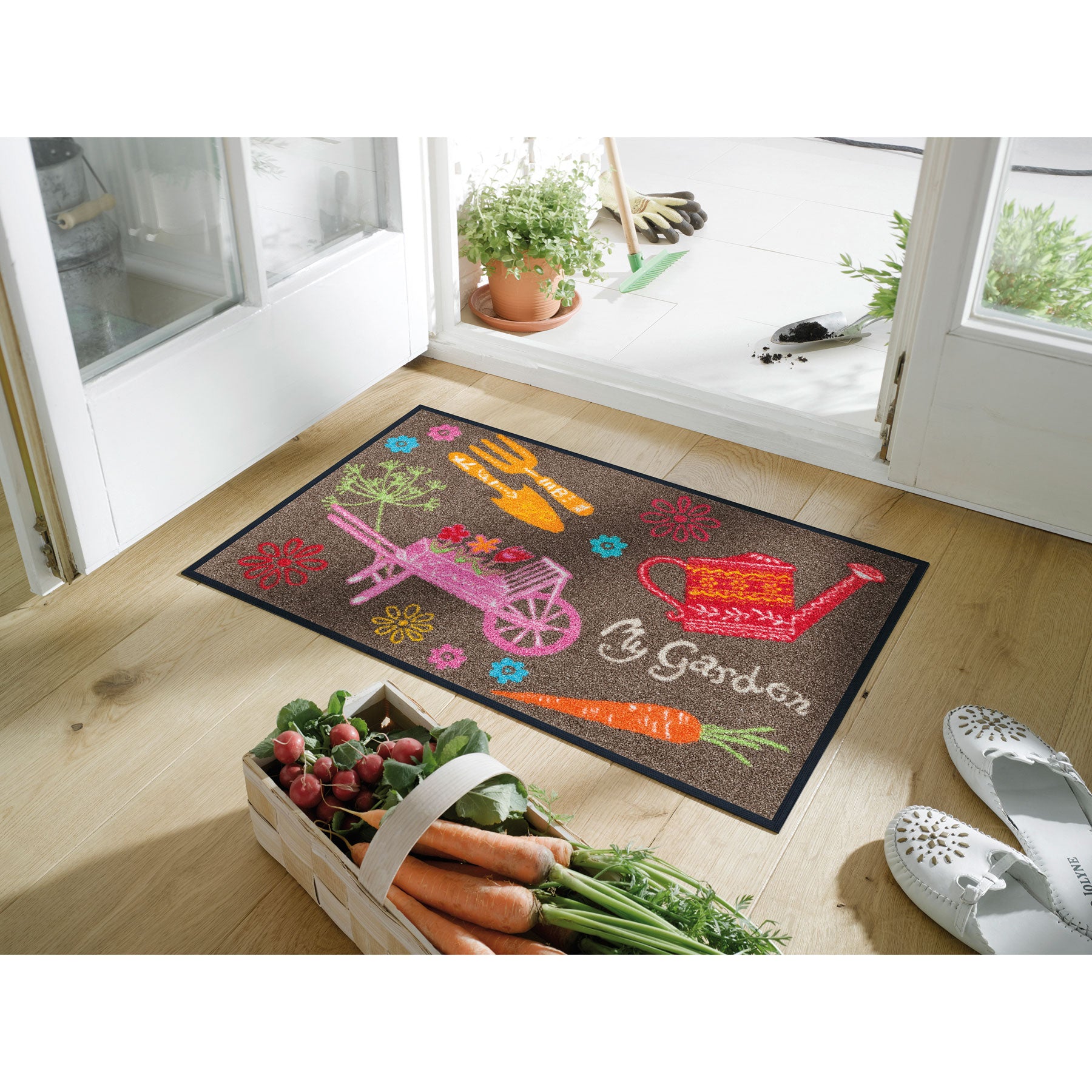 Fußmatte 50x75 My Garden braun