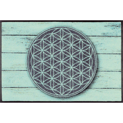 Fußmatte 50x75 Pattern of Life blau