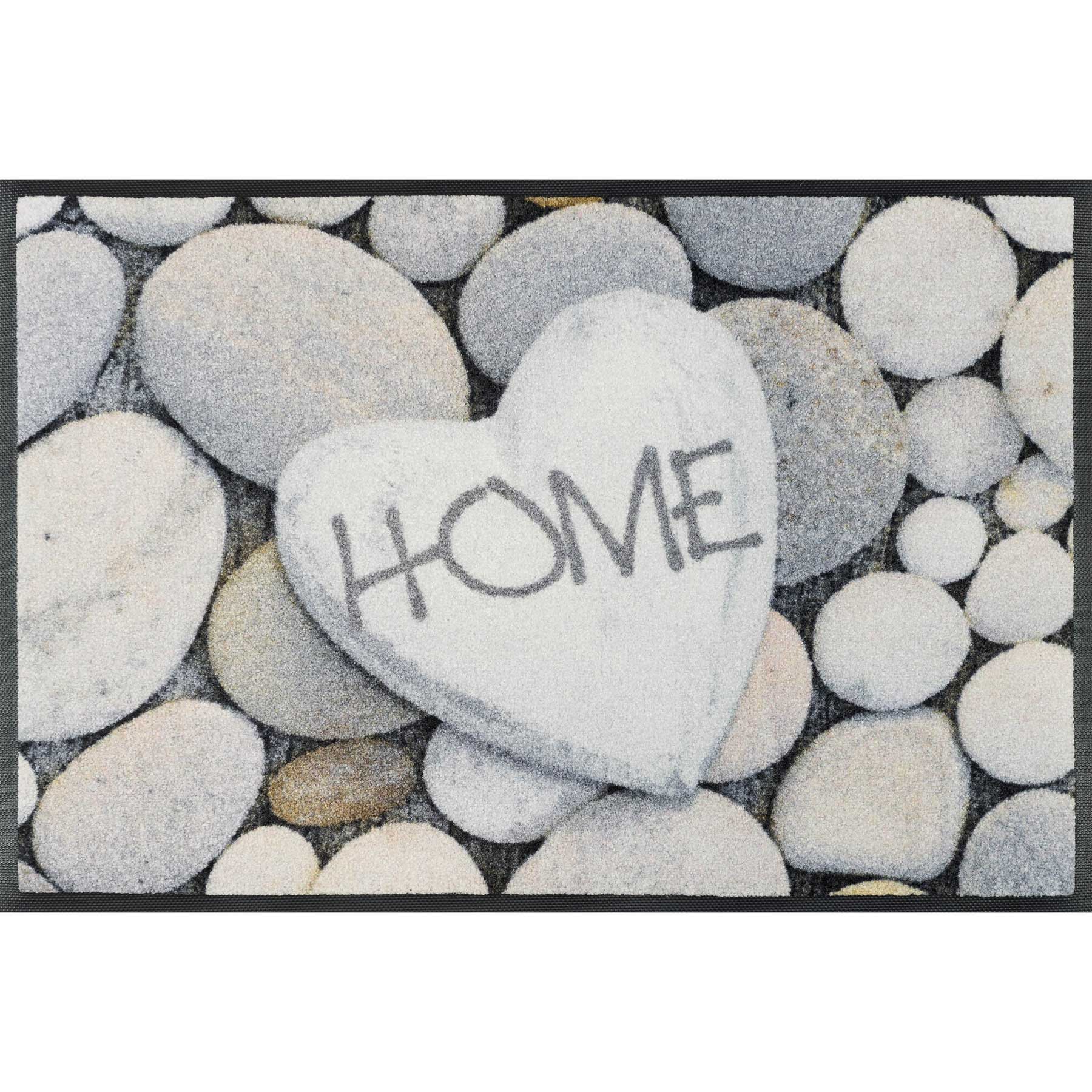 Fußmatte 50x75 Pebble Stones grau
