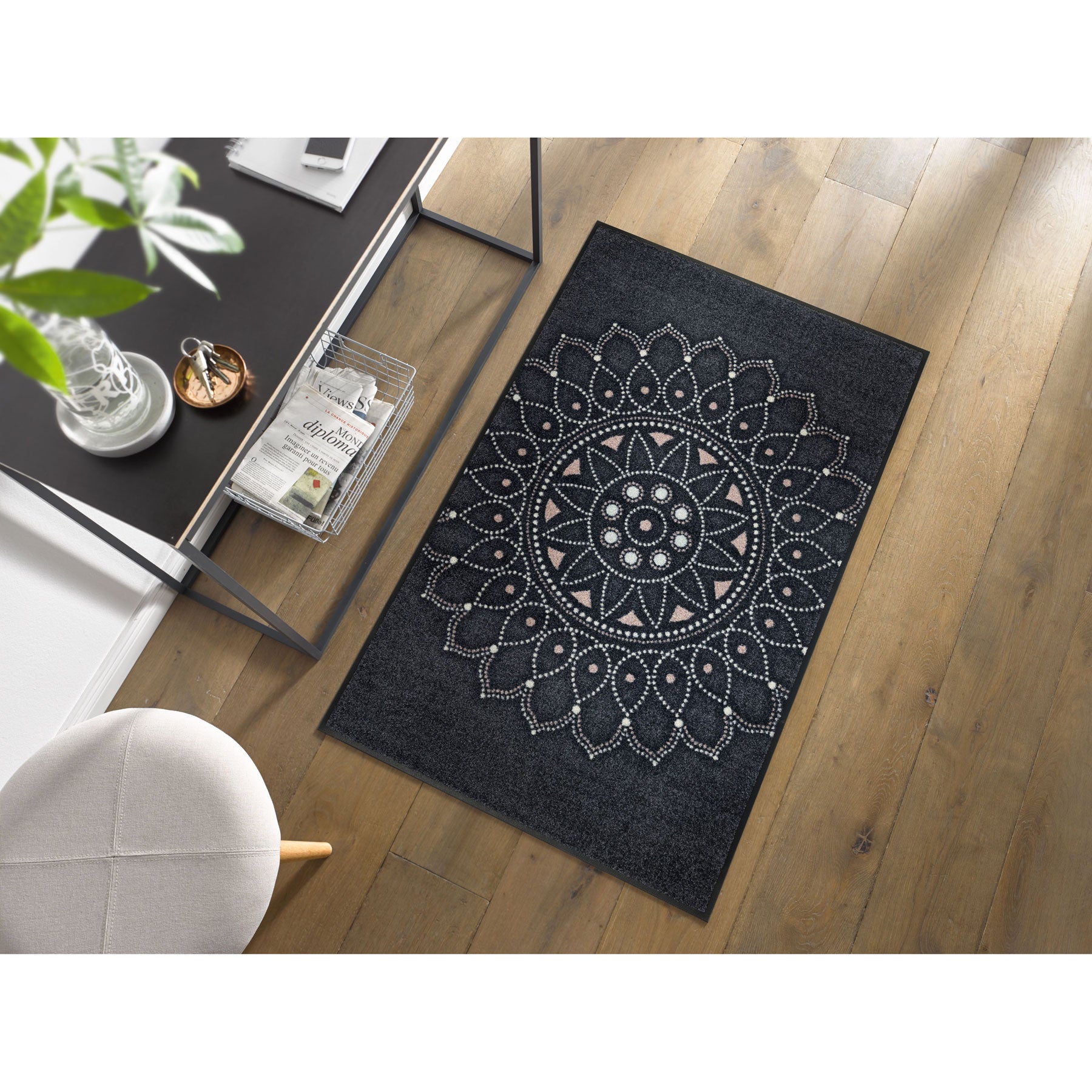 Fußmatte 75x120 Purnima anthrazit