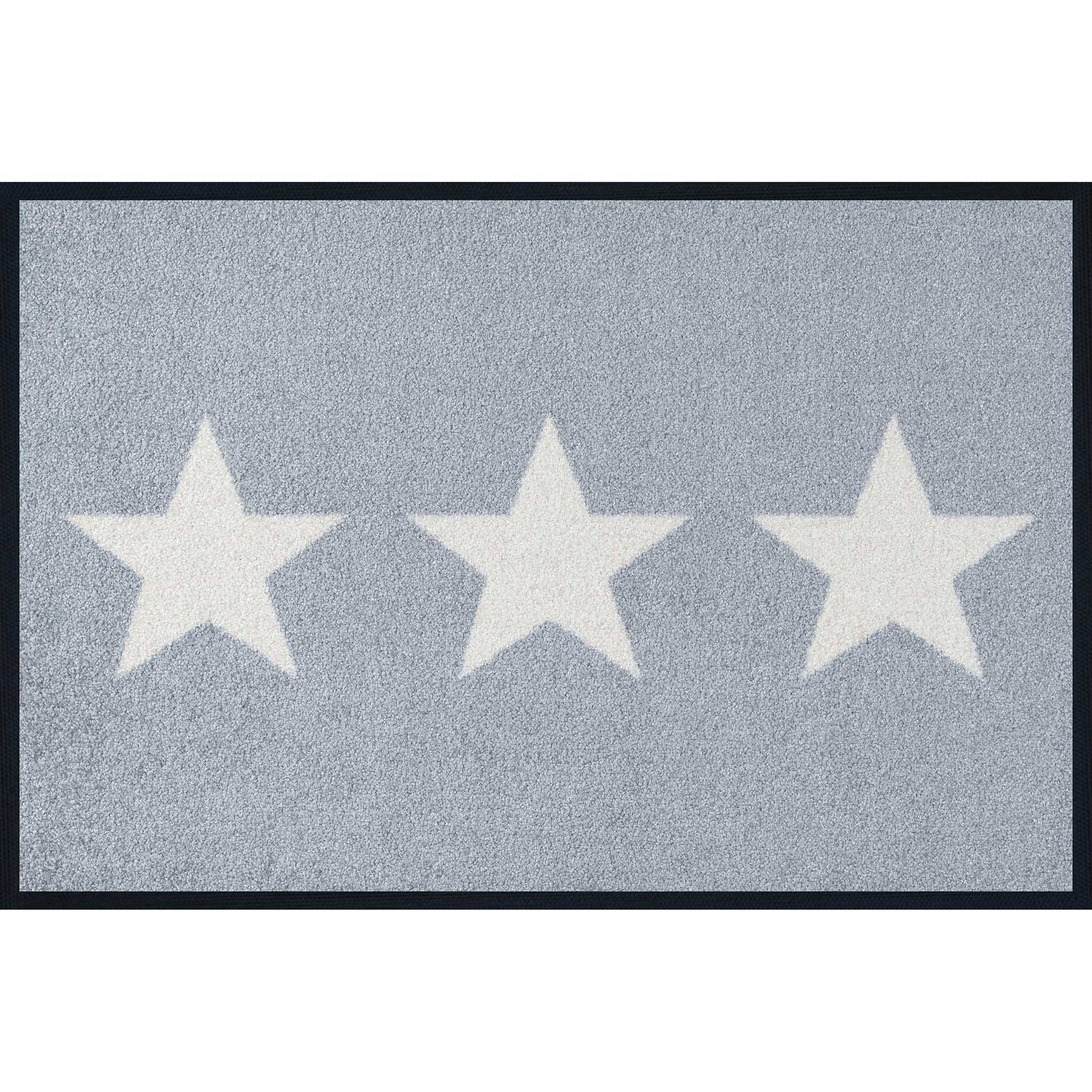 Fußmatte 40x60 Stars grey grau