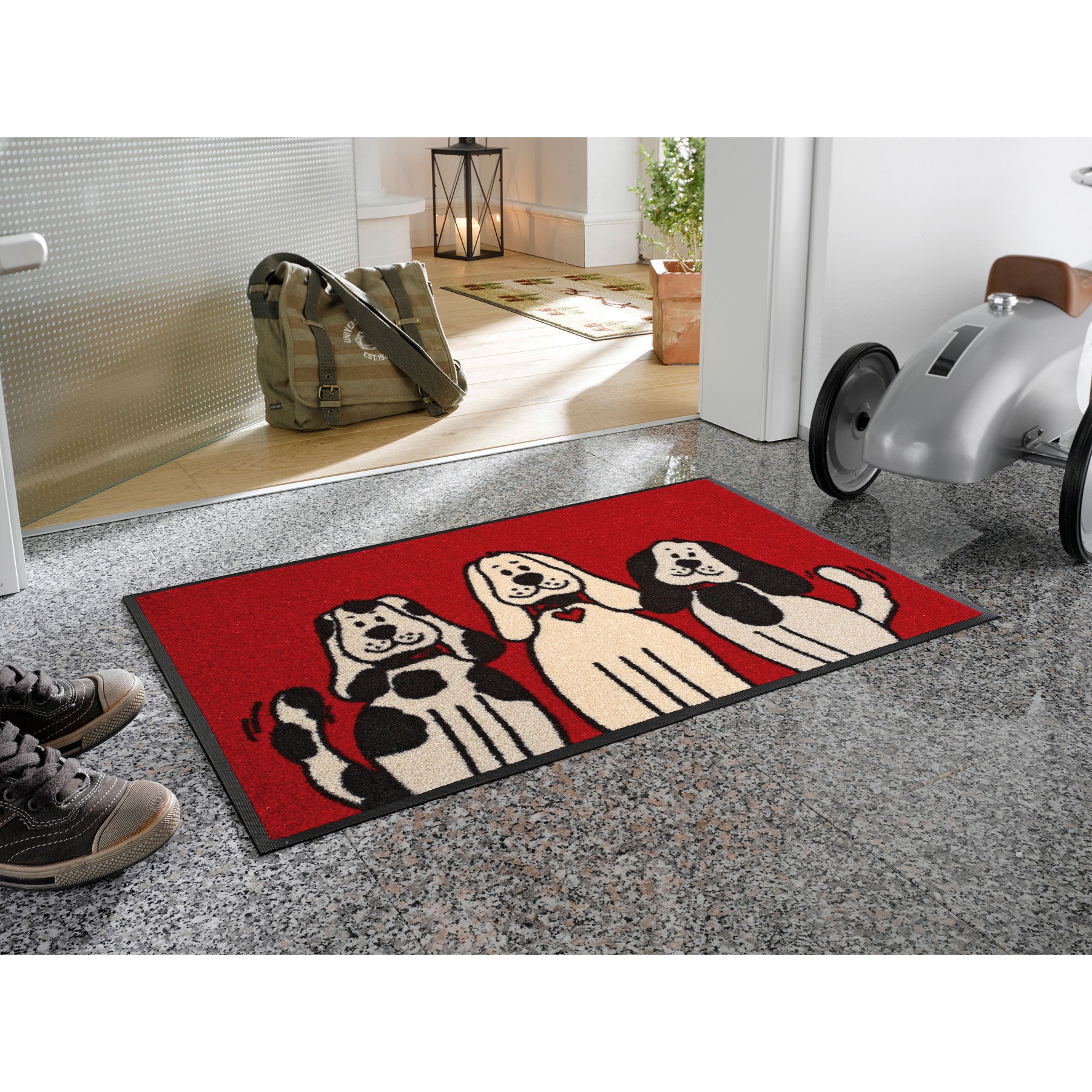 Fußmatte 50x75 Three Dogs