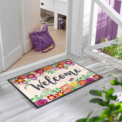 Fußmatte 50x75 Welcome Blooming