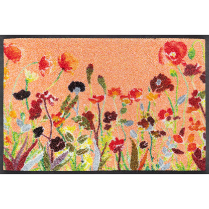 Fußmatte 40x60 Wildflowers orange