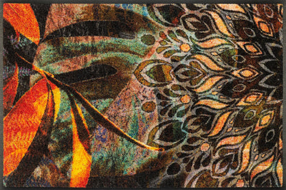 Fußmatte 50x75 Jungle Dance braun