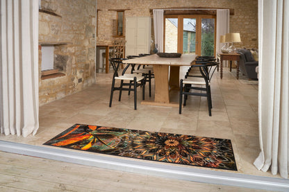 Teppichläufer 60x180 Jungle Dance braun