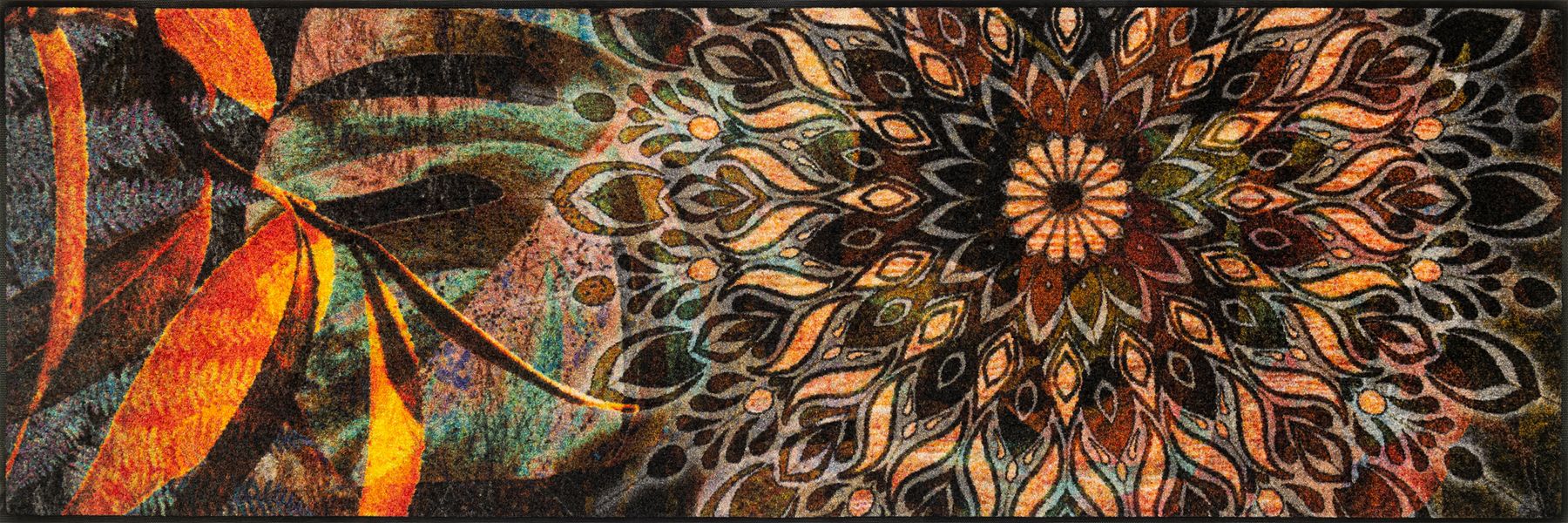 Teppichläufer 60x180 Jungle Dance braun