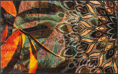 Fußmatte 75x120 Jungle Dance braun