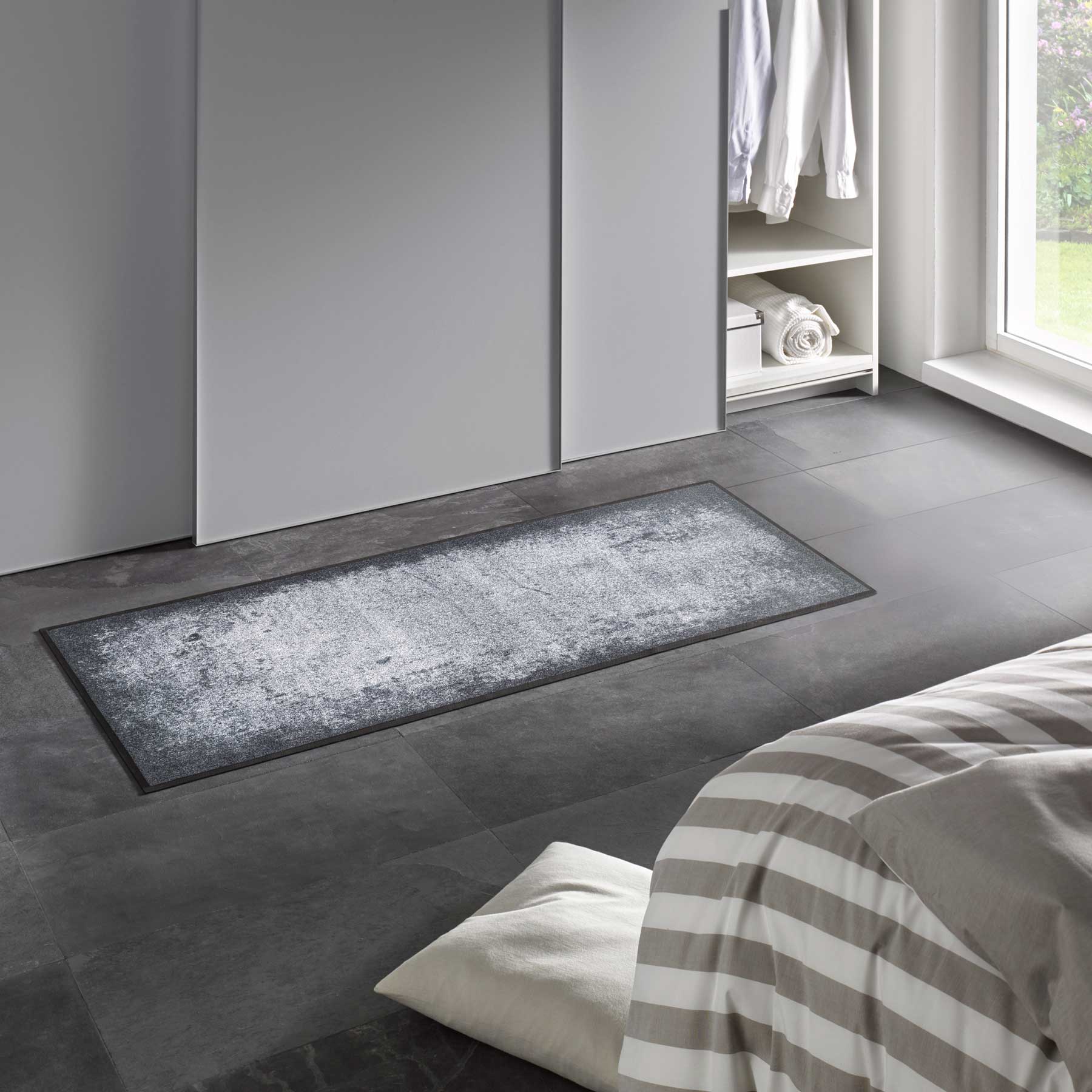 Läufer 60x140 Shades of Grey grau