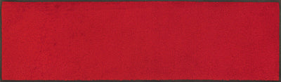 Läufer 35x120 Scarlet rot