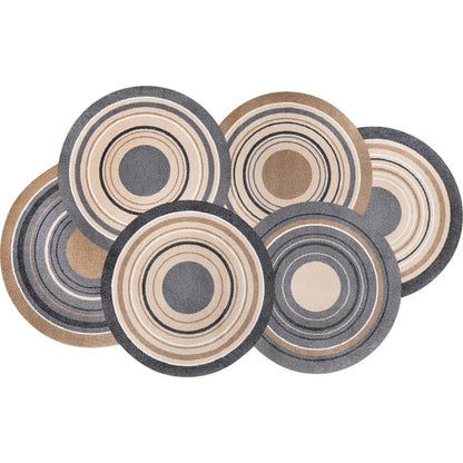 Fußmatte 70x120 Cosmic Colours nature grau