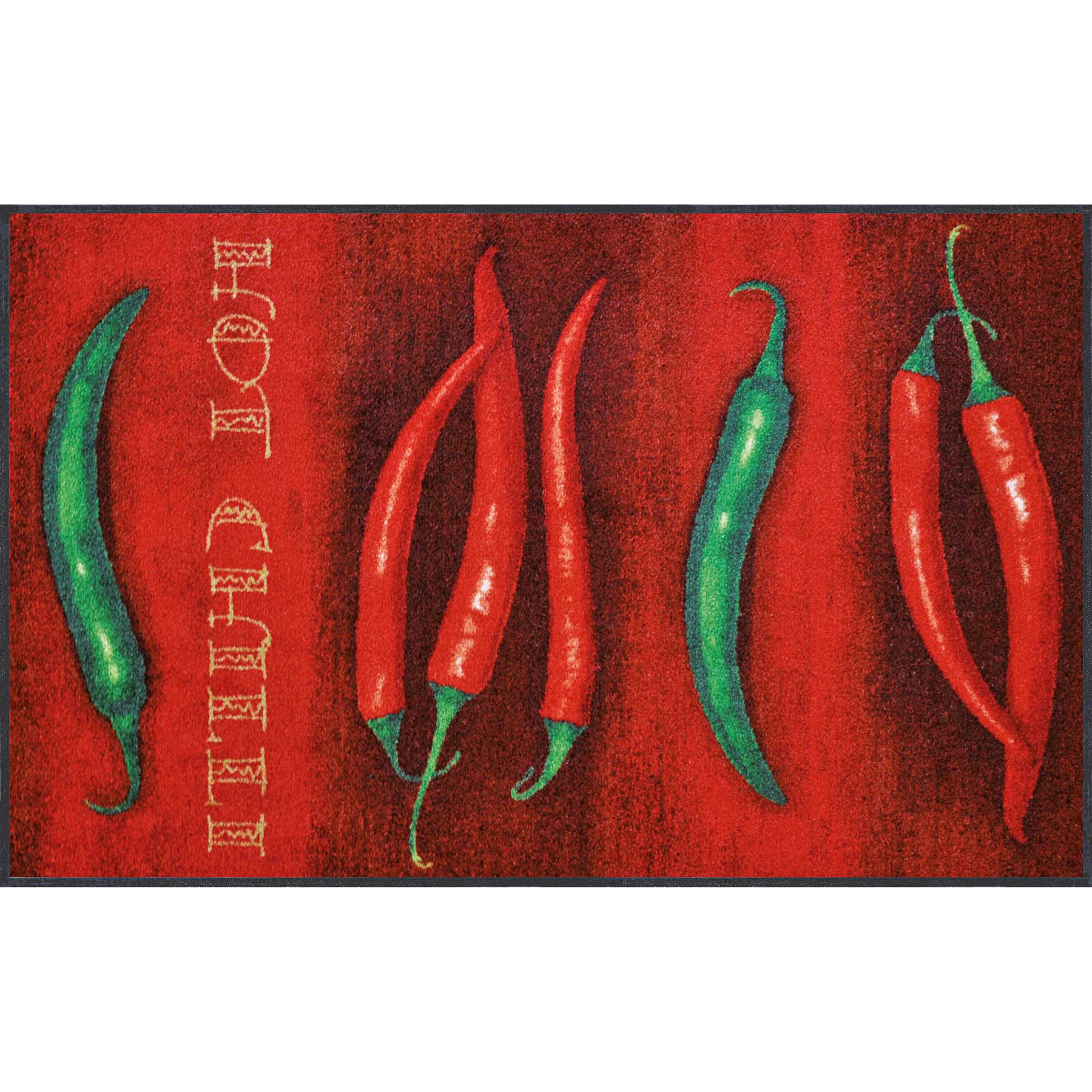 Fußmatte 75x120 Hot Chilli rot