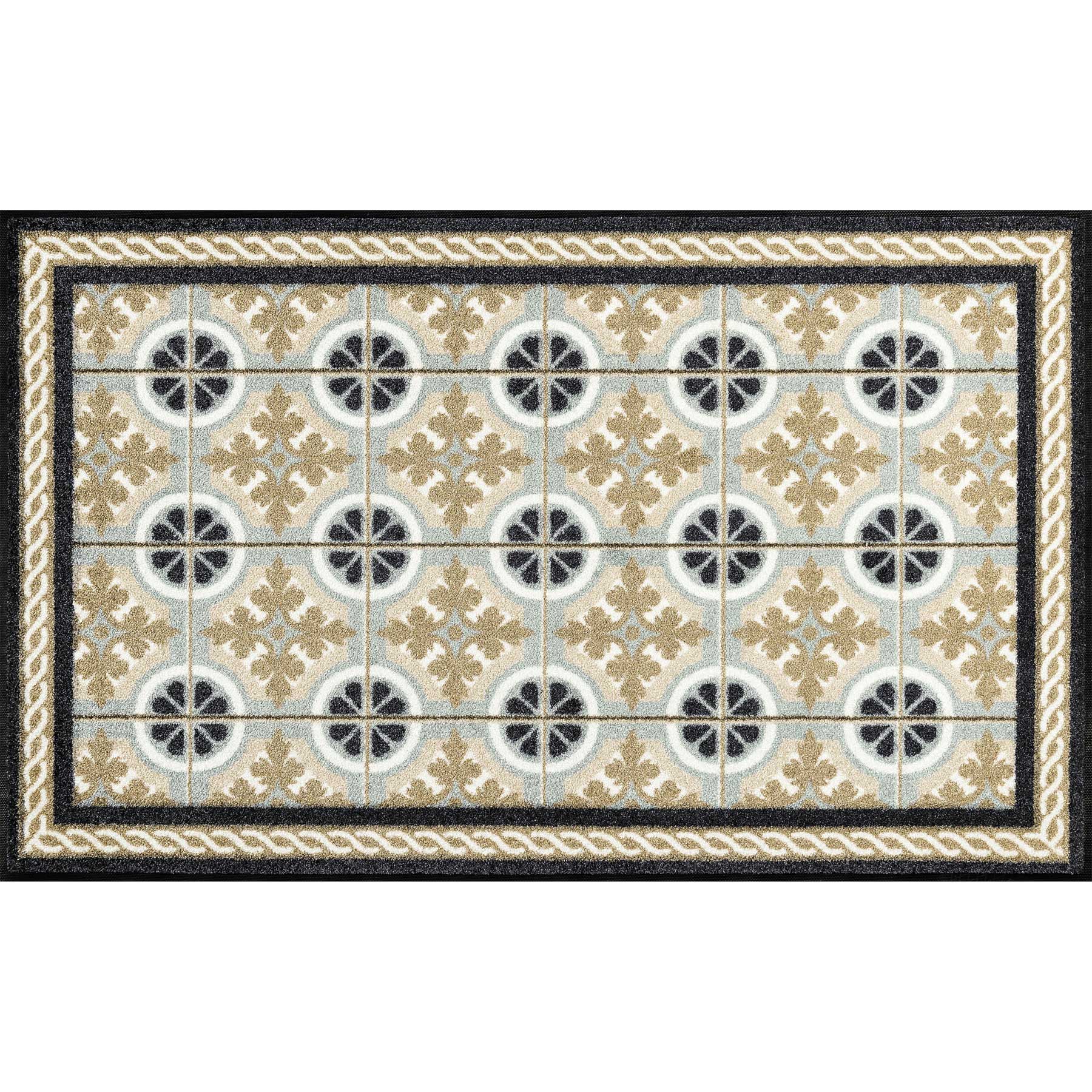 Fußmatte 75x120 Kitchen Tiles sand