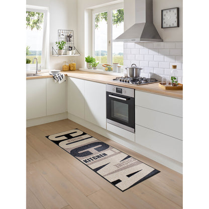 Teppichläufer 60x180 Cucina pura beige