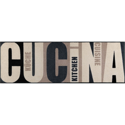 Teppichläufer 60x180 Cucina pura beige