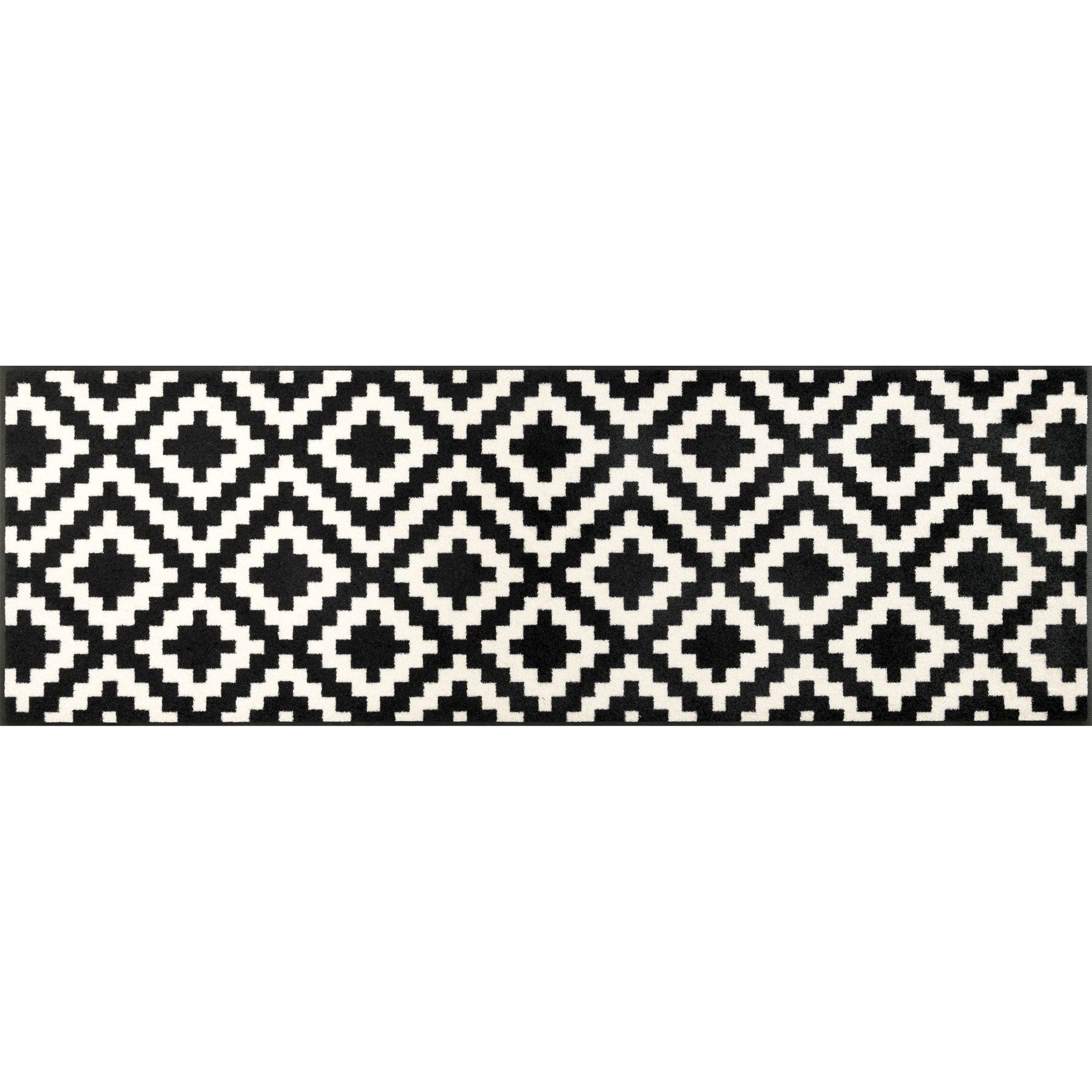 Teppichläufer 60x180 Kalmar schwarz