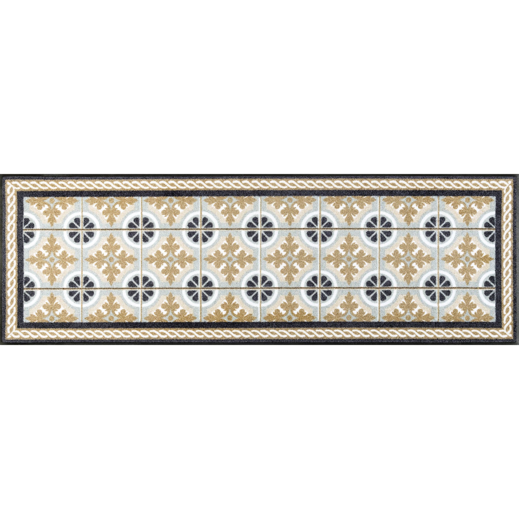 Teppichläufer 60x180 Kitchen Tiles sand