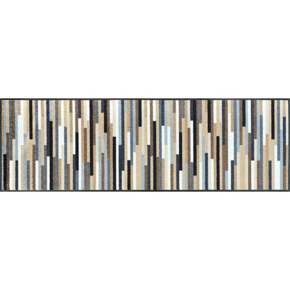 Teppichläufer 60x180 Mikado Stripes nature beige