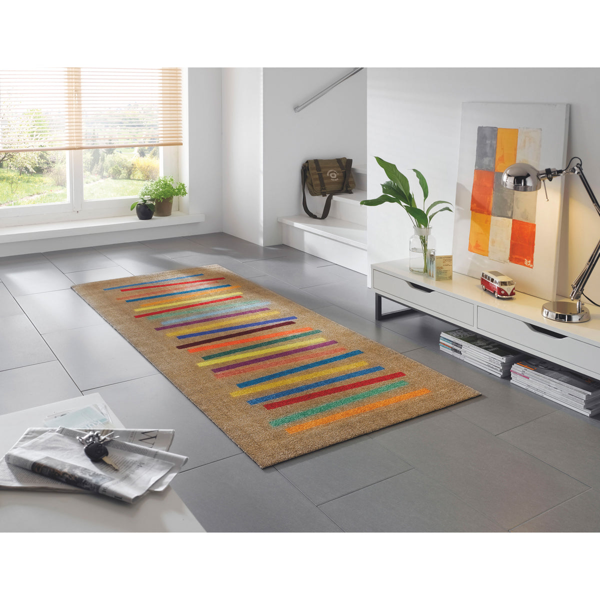 Teppichläufer 80x200 Mixed Stripes – MOCAVI