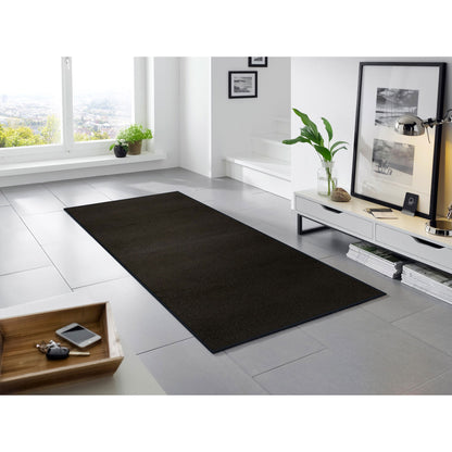 Teppichläufer 75x190 Raven Black schwarz