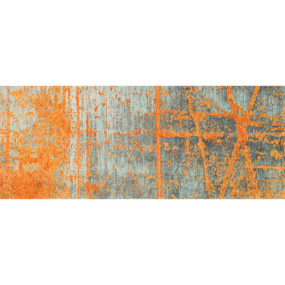 Teppichläufer 80x200 Rustic orange