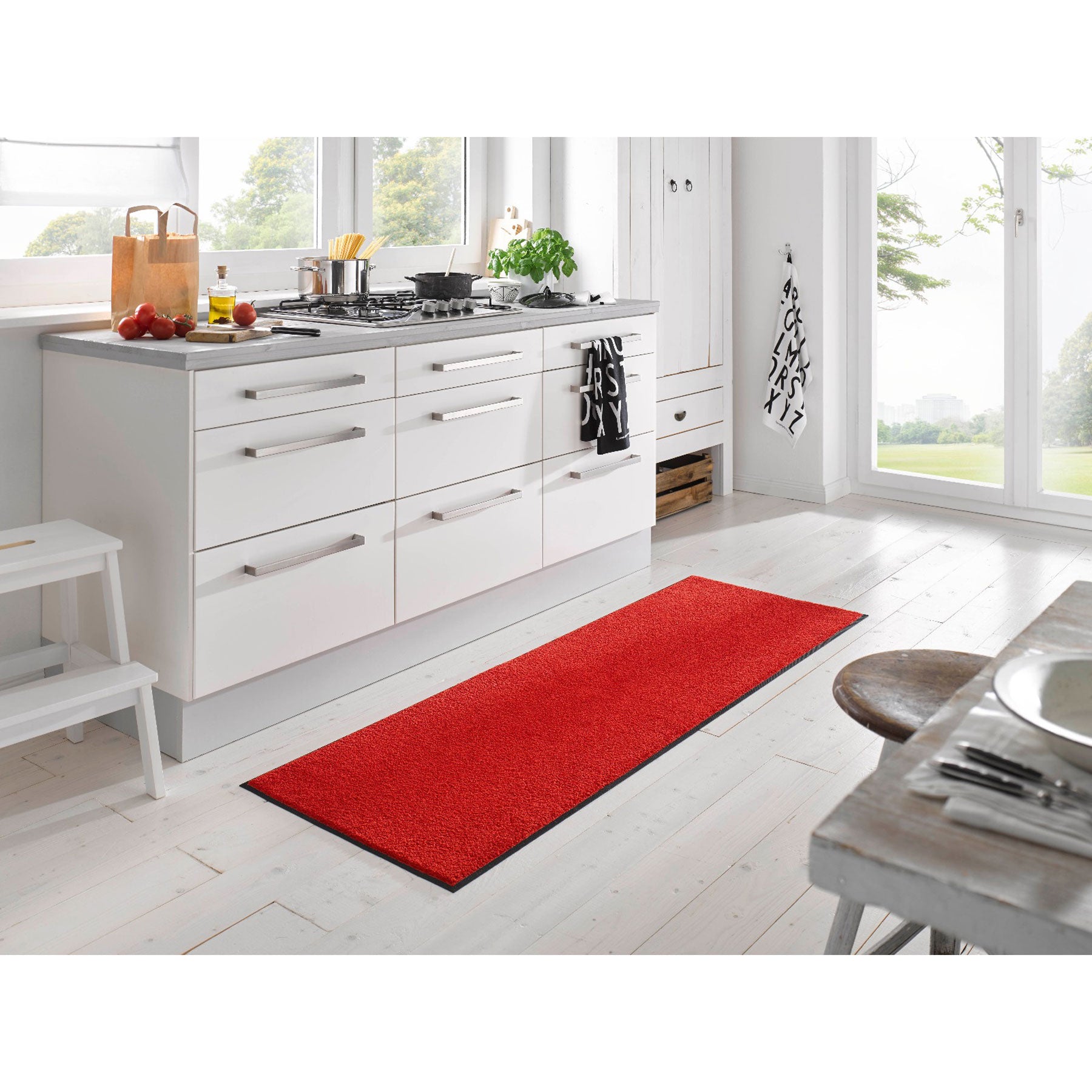 Teppichläufer 60x180 Scarlet rot