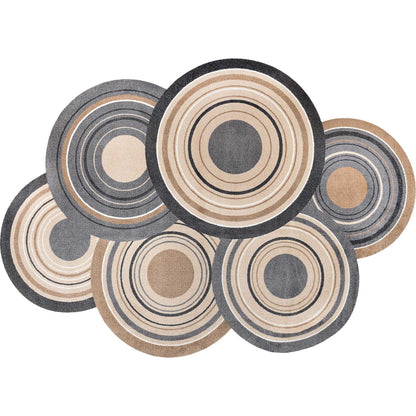 Wohnteppich 140x200 Cosmic Colours nature grau