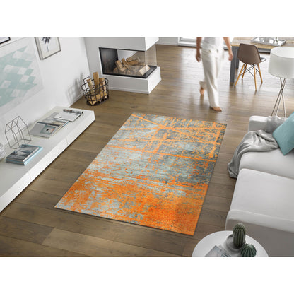 Wohnteppich 140x200 Rustic orange