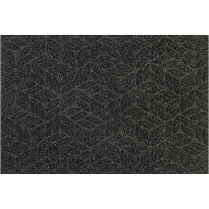 Fußmatte 60x90 Dune Leaves Dark Grey anthrazit
