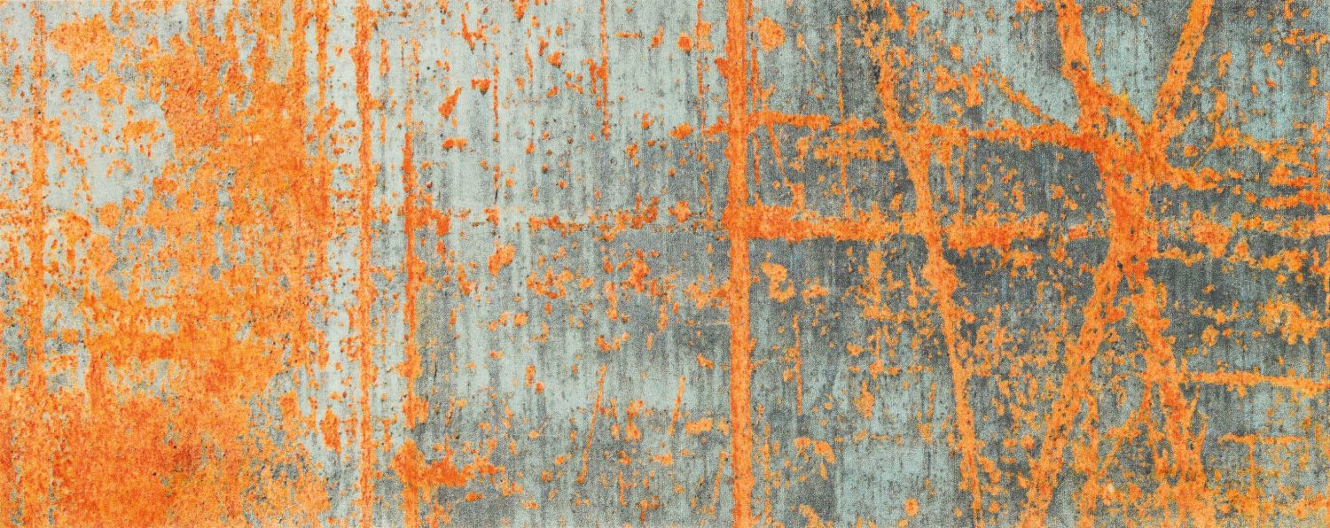 Teppichläufer 80x200 Rustic orange