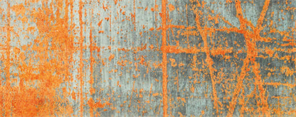 Teppichläufer 80x200 Rustic orange