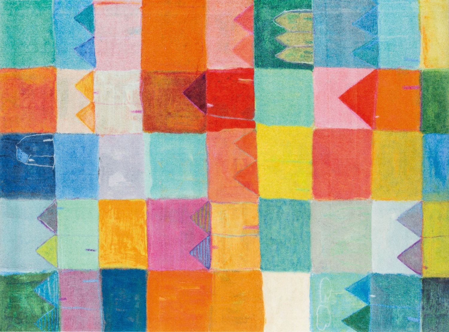 Wohnteppich 170x240 Sonnenstadt