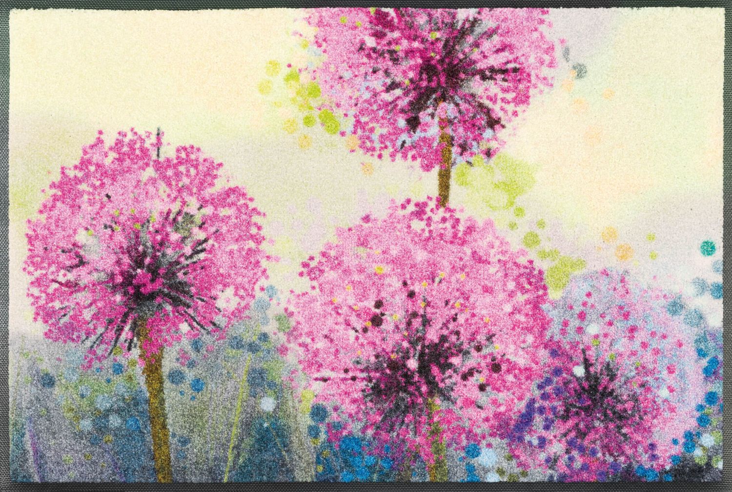 Fußmatte 50x75 Alium pink