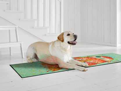 Teppichläufer 60x180 Funky Fish orange