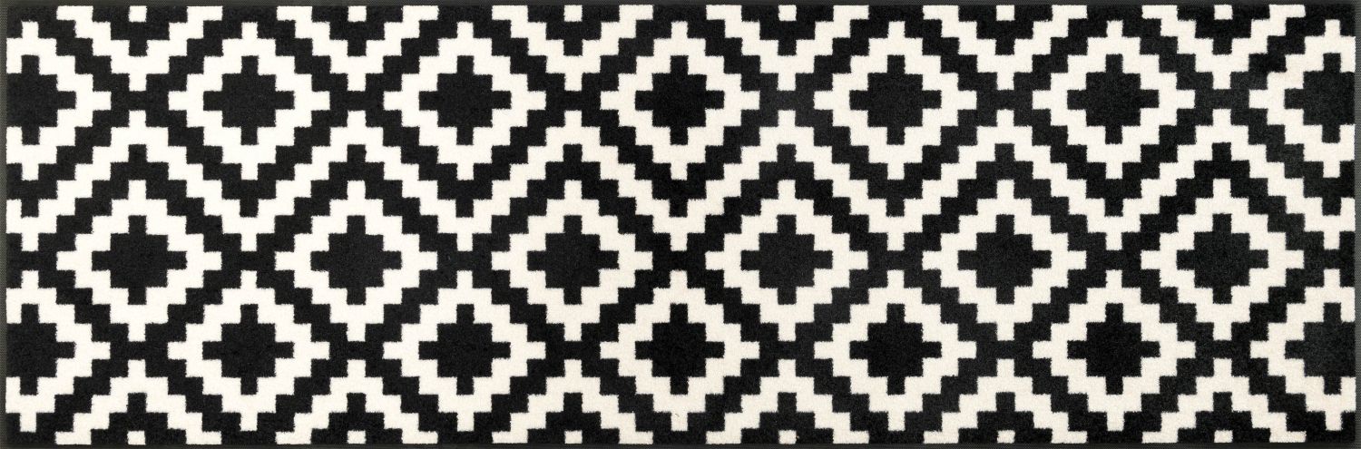 Teppichläufer 60x180 Kalmar schwarz