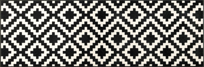 Teppichläufer 60x180 Kalmar schwarz