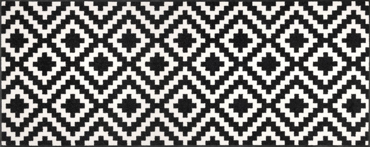 Teppichläufer 75x190 Kalmar schwarz