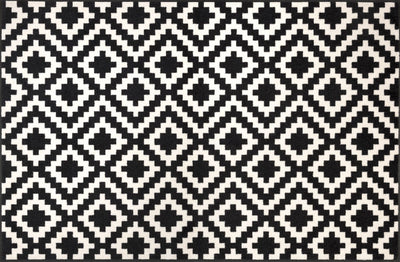 Wohnteppich 115x175 Kalmar schwarz