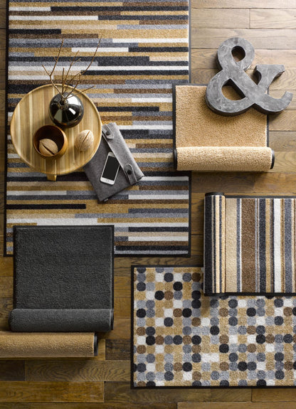 Fußmatte 75x120 Mikado Stripes nature beige