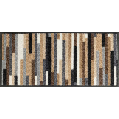 Fußabtreter klein 35x75 Mikado Stripes nature beige