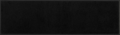 Fußmatte uni schwarz raven black Schuhparkplatz wash dry