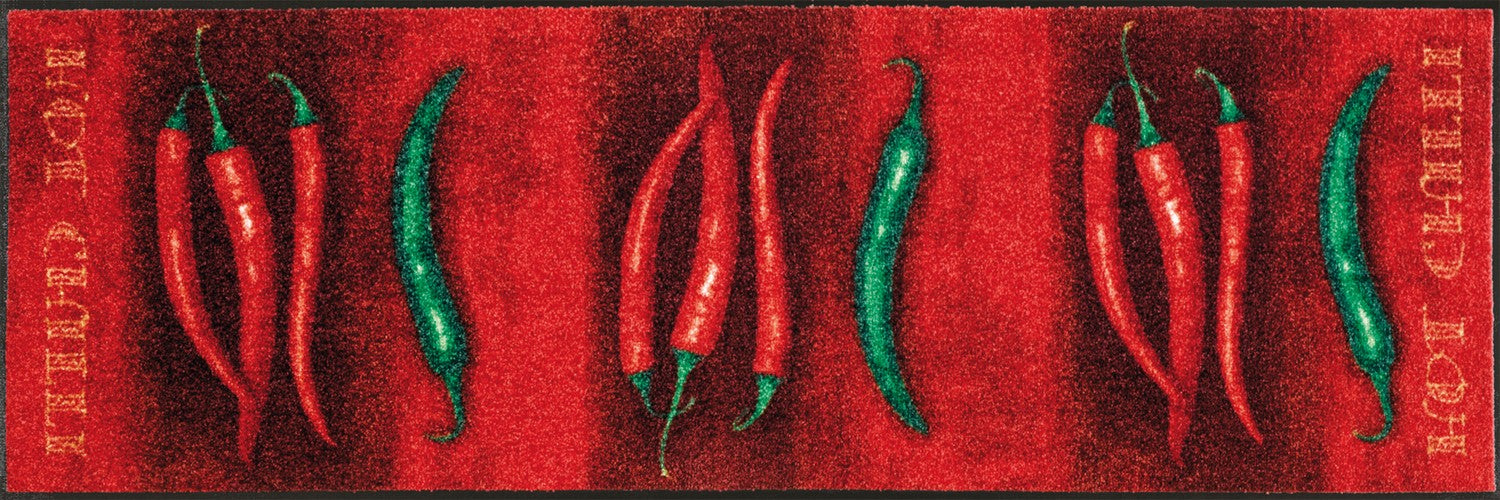 Teppichläufer 60x180 Hot Chilli rot