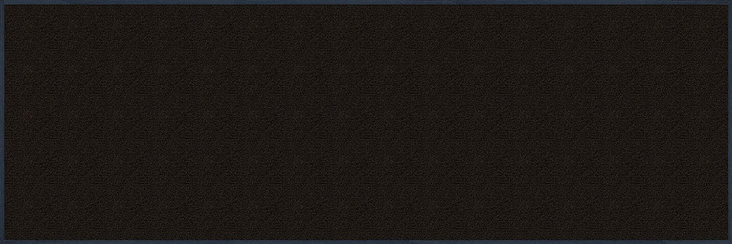 Teppichläufer 60x180 Raven Black schwarz