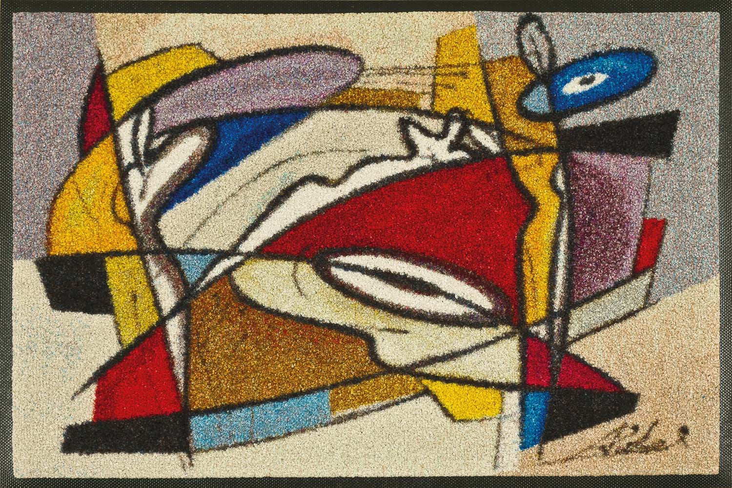 Fußmatte 50x75 steady composition anthrazit