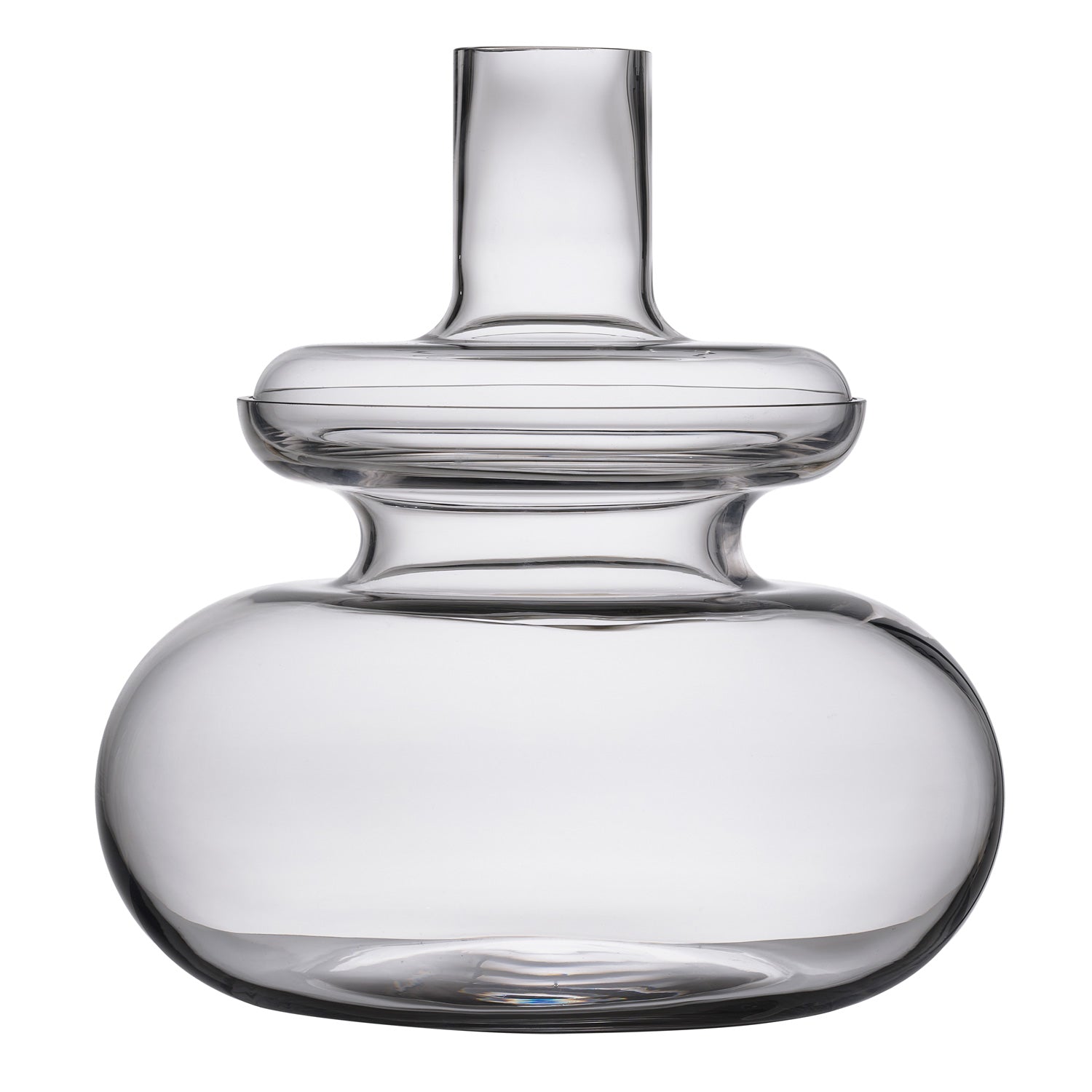 Vase Inu 31,7 x 33 cm Pure Clear