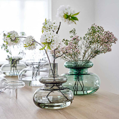 Vase Inu 31,7 x 33 cm Pure Clear