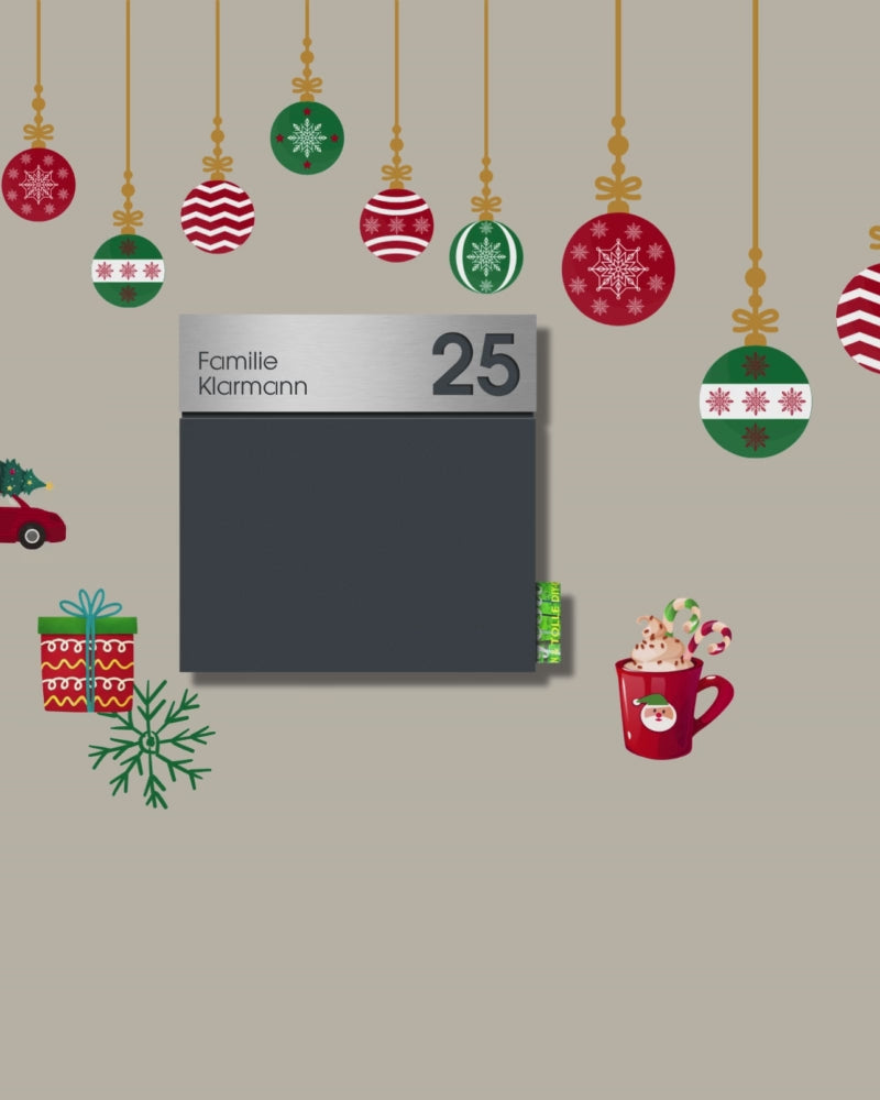 Video laden: Briefkasten als Weihnachtsgeschenk