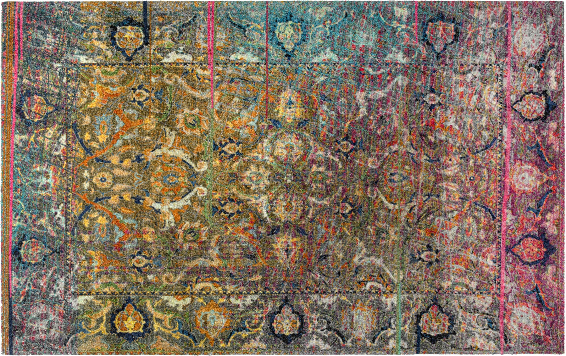 Wohnteppich 110x175 Mirage blau